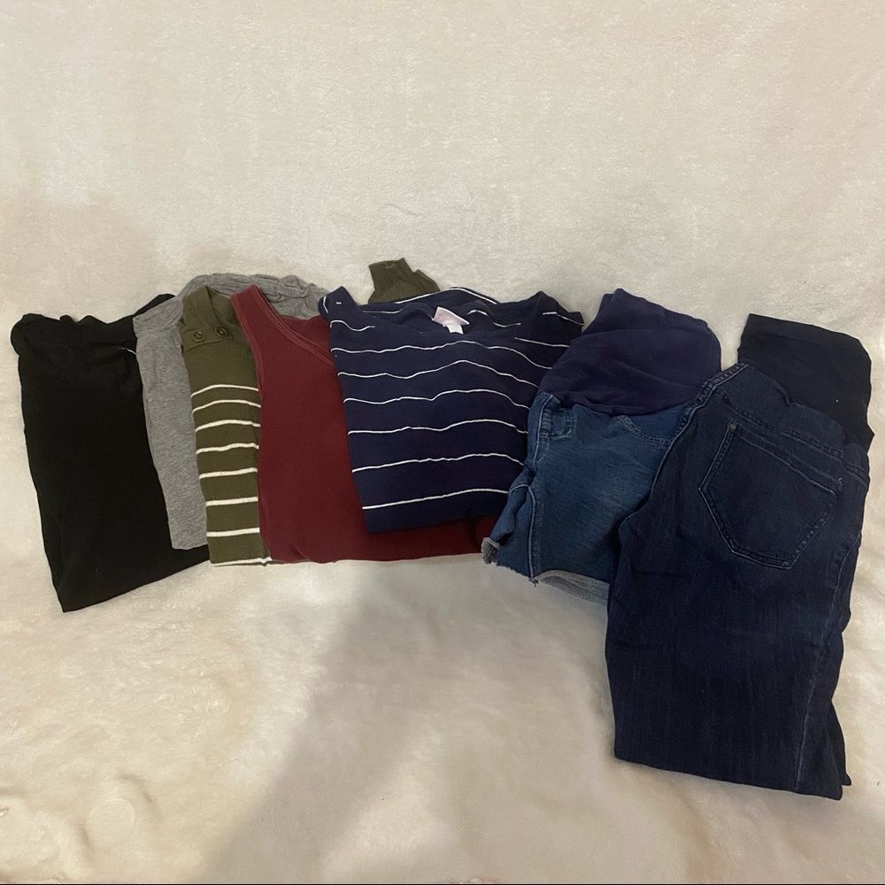 Bundle Of Maternity Tops & Bottoms